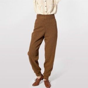 thick and comfy sweatpants, high waisted